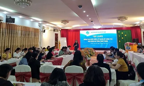 Hỗ trợ phụ nữ nâng cao kiến thức, kỹ năng bảo đảm an toàn thực phẩm