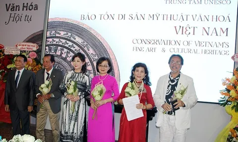 Ra mắt Trung tâm UNESCO Bảo tồn Di sản mỹ thuật văn hóa Việt Nam