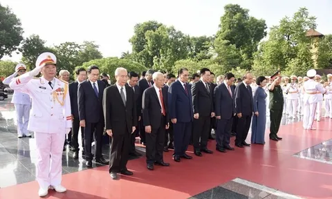 Tưởng niệm các Anh hùng Liệt sỹ - những người con ưu tú của dân tộc
