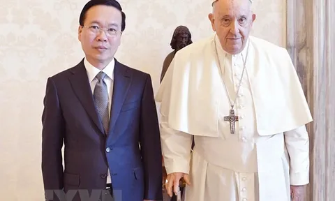 Giáo hoàng Francis mong quan hệ Tòa thánh-Việt Nam ngày càng tốt đẹp