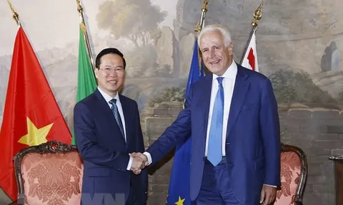 Khuyến khích các thành phố, địa phương Việt Nam-Italy thúc đẩy hợp tác