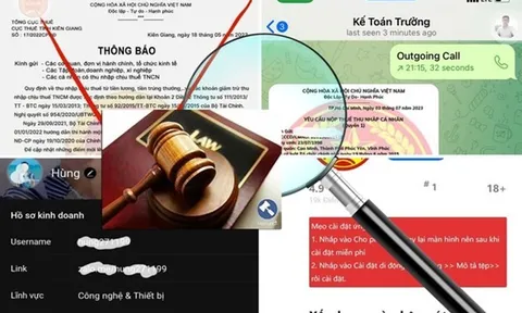 Hà Nội: Cảnh báo app giả mạo cơ quan thuế để chiếm đoạt tài sản