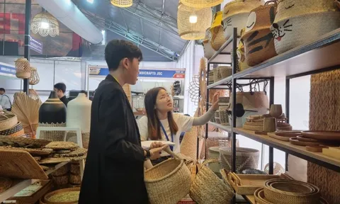 Doanh nghiệp xuất khẩu bội thu đơn hàng từ hội chợ
