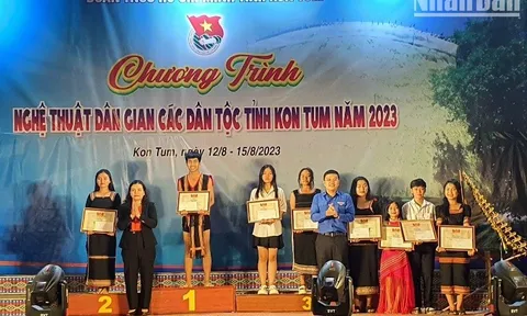 Bế mạc Ngày hội văn hoá tuổi trẻ các dân tộc tỉnh Kon Tum năm 2023
