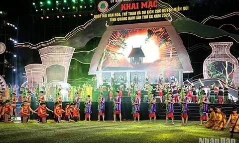 Khai mạc Ngày hội Văn hóa, Thể thao và Du lịch các huyện miền núi Quảng Nam