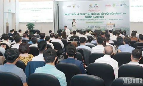Diễn đàn phát triển hệ sinh thái khởi nghiệp đổi mới sáng tạo