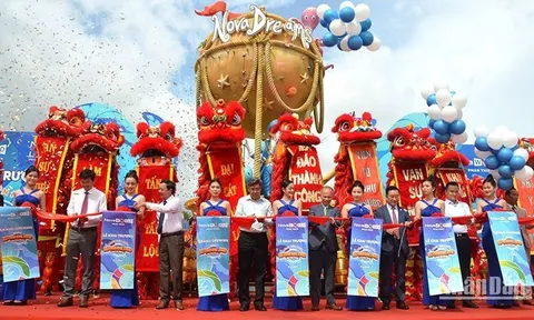 Khai trương Công viên nước giải trí đầu tiên tại Bình Thuận
