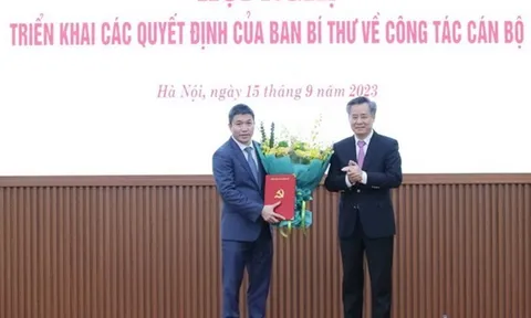 Ông Phan Anh Sơn giữ chức Bí thư Đảng đoàn, Chủ tịch VUFO