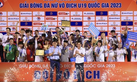 Hà Nam vô địch giải bóng đá nữ U19 quốc gia