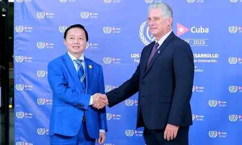 Phó Thủ tướng Trần Hồng Hà dự Hội nghị Thượng đỉnh G77 và Trung Quốc