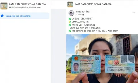 Mạnh tay xử lý vấn nạn làm giả căn cước công dân