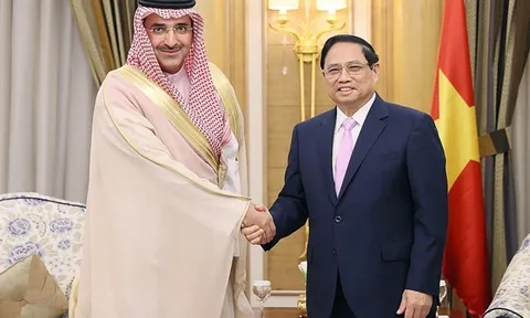 Thủ tướng tiếp lãnh đạo các tập đoàn, quỹ đầu tư lớn của Saudi Arabia