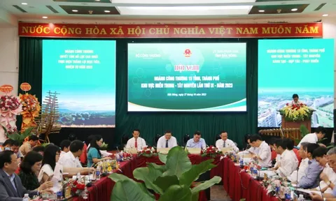 Khai mạc Hội nghị ngành Công Thương 15 tỉnh, thành phố miền Trung – Tây Nguyên lần thứ IX năm 2023.