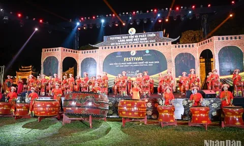 Khai mạc Festival bảo tồn và phát triển làng nghề Việt Nam năm 2023