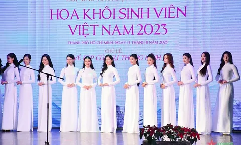 Cuộc thi Hoa khôi Sinh viên Việt Nam 2023 chủ đề “Vẻ đẹp của sự thông minh”