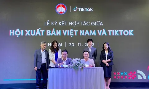Hội Xuất bản Việt Nam và Tik Tok Việt Nam phối hợp phát triển văn hóa đọc