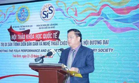 Hội thảo quốc tế về bảo vệ và phát huy giá trị di sản chèo