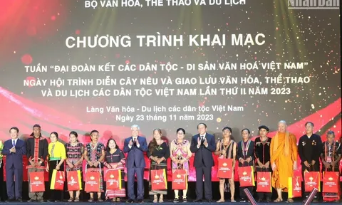 Khai mạc Tuần Đại đoàn kết các dân tộc-Di sản văn hóa Việt Nam