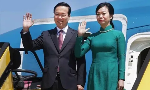 Chủ tịch nước Võ Văn Thưởng và Phu nhân lên đường thăm chính thức Nhật Bản