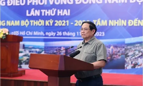 Thủ tướng Phạm Minh Chính: Phát triển toàn diện, bền vững Vùng Đông Nam Bộ