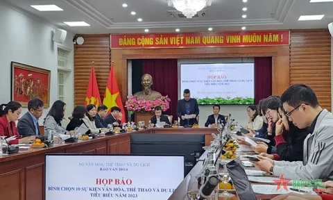 Bình chọn 10 sự kiện văn hóa, thể thao và du lịch tiêu biểu năm 2023