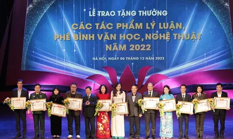 19 tác phẩm lý luận, phê bình văn học, nghệ thuật được tặng thưởng