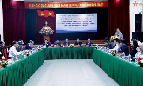 Hội thảo về lý luận phê bình văn học, nghệ thuật 50 năm sau ngày đất nước thống nhất