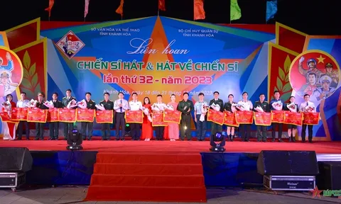 Khánh Hòa: Khai mạc Liên hoan “Chiến sĩ hát và hát về chiến sĩ” lần thứ 32