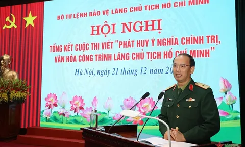 Trao giải Cuộc thi viết “Phát huy ý nghĩa chính trị, văn hóa Công trình Lăng Chủ tịch Hồ Chí Minh”​