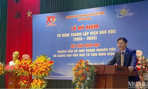 Nhiều dấu ấn nổi bật trong 70 năm thành lập Viện Văn học