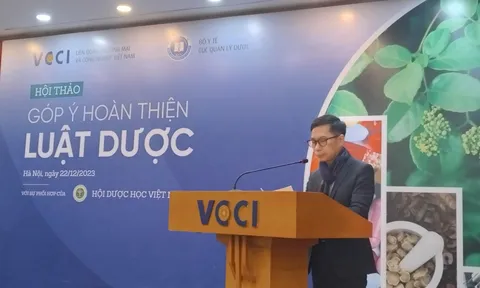 Chỉnh lý, hoàn thiện dự án Luật Dược phù hợp với thực tiễn kinh doanh của doanh nghiệp