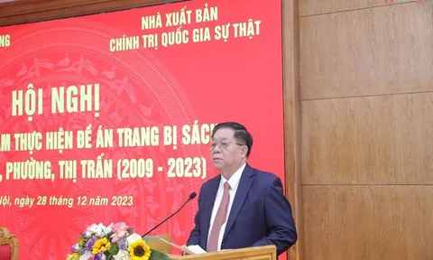 Tổng kết 15 năm thực hiện Đề án trang bị sách cho cơ sở xã, phường, thị trấn