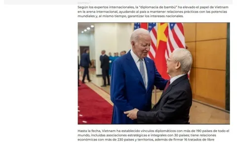Báo chí Argentina ca ngợi thành tựu "Ngoại giao Cây tre” của Việt Nam