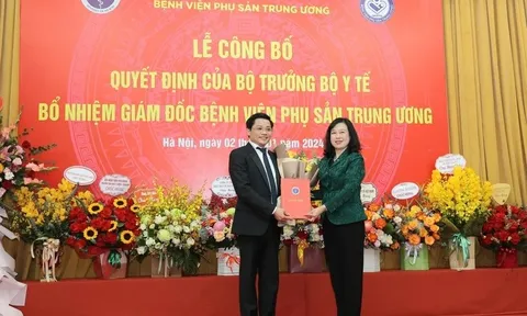 Giáo sư, Tiến sĩ Nguyễn Duy Ánh làm Giám đốc Bệnh viện Phụ sản Trung ương