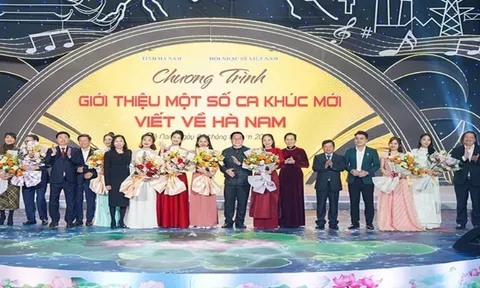 Chương trình “Giới thiệu ca khúc mới viết về Hà Nam”