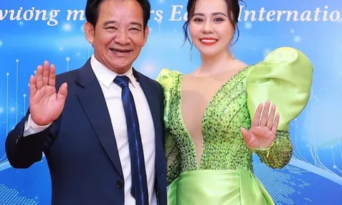 NSƯT Quang Tèo và Hoa hậu Phan Kim Oanh sắp công bố dự án phim mới