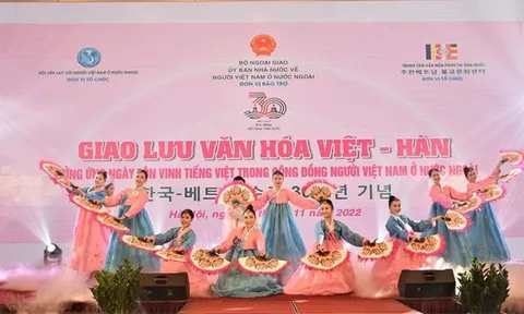 Chương trình “Giao lưu văn hóa Việt-Hàn”, thắt chặt và thúc đẩy hơn nữa mối quan hệ hữu nghị hai nước