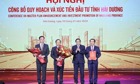 Thủ tướng: Kích hoạt mọi nguồn lực để thực hiện quy hoạch, tạo động lực mới phát triển Hải Dương