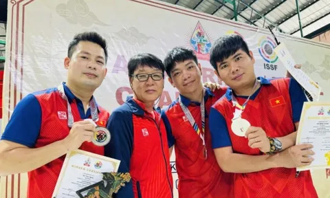 Việt Nam giành thêm Huy chương Bạc tại Giải bắn súng vô địch châu Á 2024