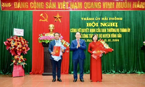 Hải Phòng điều động, bổ nhiệm hàng loạt cán bộ chủ chốt