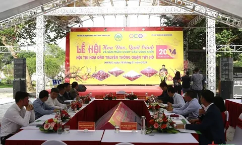 Hà Nội lần đầu tiên tổ chức Hội thi hoa đào, quất cảnh truyền thống và sản phẩm OCOP các vùng miền