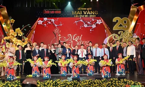 Nhiều nghệ sĩ, tác phẩm tiêu biểu được trao Giải Mai Vàng lần thứ 29