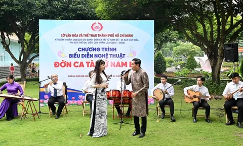 Nghệ thuật Đờn ca tài tử tỏa sáng tại Thành phố Hồ Chí Minh
