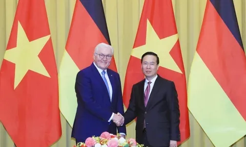 Chủ tịch nước Võ Văn Thưởng hội đàm với Tổng thống Cộng hòa Liên bang Đức