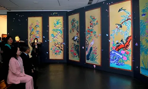 Du xuân Hà Nội qua các tác phẩm hội họa