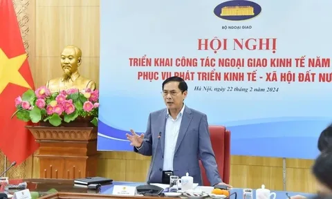 Triển khai công tác Ngoại giao kinh tế năm 2024 phục vụ phát triển kinh tế-xã hội