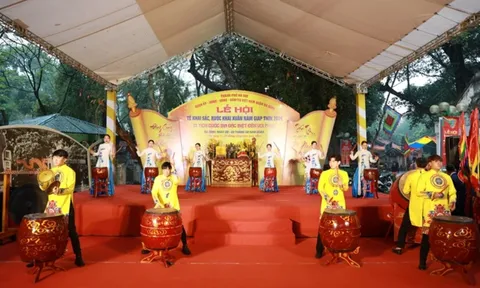 Lễ hội truyền thống “Tế Khai sắc - Rước khai xuân” năm Giáp Thìn 2024 tại đền Voi Phục