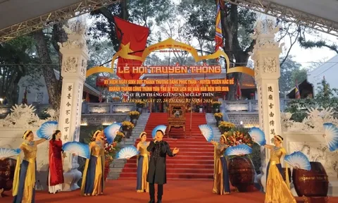 Khai mạc lễ hội và khánh thành công trình tu bổ, tôn tạo đền Núi Sưa