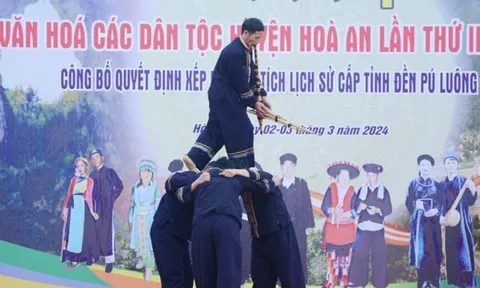 Hòa An khoe sắc màu văn hóa