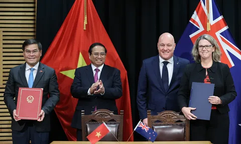 Cuộc hội đàm đặc biệt, rất thành công giữa hai Thủ tướng Việt Nam - New Zealand